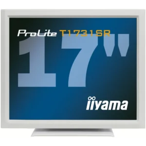 iiyama ProLite T1731SR-1 computer monitor 43.2 cm (17″) 1280 x 1024 pixels LED Touchscreen Tabletop White