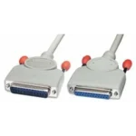 Lindy RS232 cable 5m serial cable Grey 25 pin Sub-D