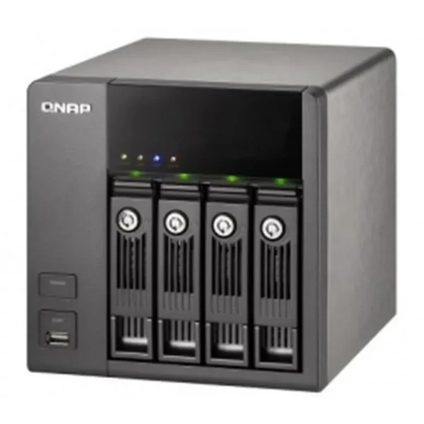 QNAP TS-410 NAS Marvell 6281 0.256 GB DDR2 2 TB Black