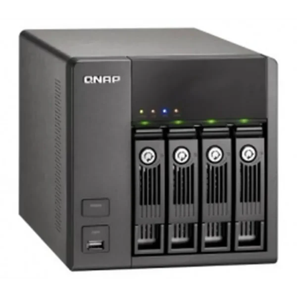 QNAP TS-410 NAS Marvell 6281 0.256 GB DDR2 2 TB Black
