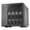 QNAP TS-410 NAS Marvell 6281 0.256 GB DDR2 2 TB Black