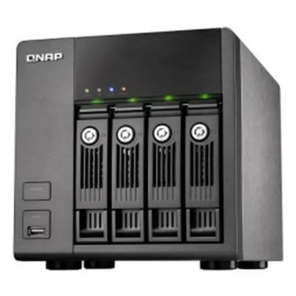 QNAP TS-410 NAS Marvell 6281 0.256 GB DDR2 2 TB Black