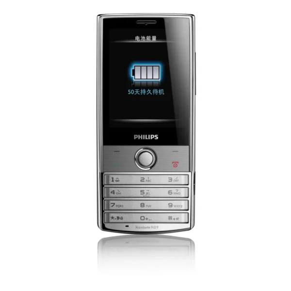 Philips Xenium CTX603SLV/40 mobile phone 6.1 cm (2.4″) 140 g Silver