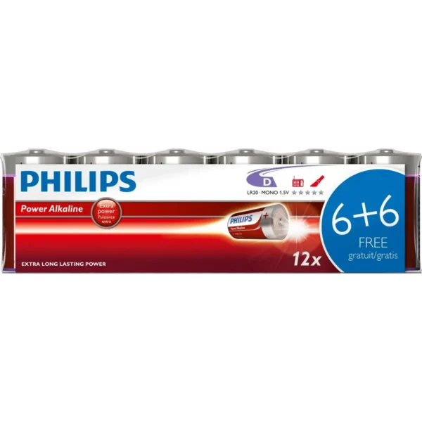 Philips PowerLife Battery LR20P12F/10
