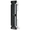 Intellinet Patch Panel, Cat6, Wall-mount, UTP, 12 Port, Black
