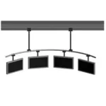 Peerless MDJ711 TV mount/stand 91.4 cm (36″) Black