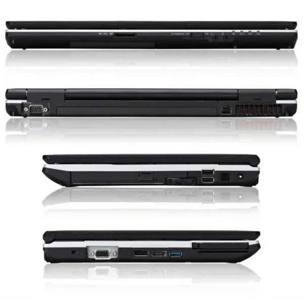 Fujitsu LIFEBOOK E751 Intel® Core™ i3 i3-2330M 39.6 cm (15.6″) 2 GB DDR3-SDRAM 320 GB HDD Windows 7 Professional German Black, Silver