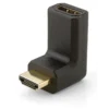 Equip HDMI Adapter, M/F, Angled