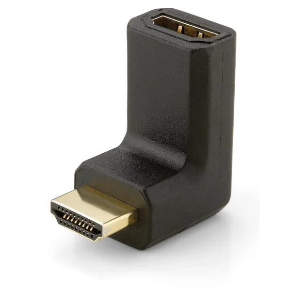 Equip HDMI Adapter, M/F, Angled