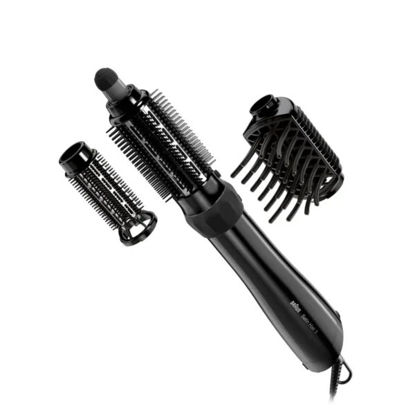 Braun Satin Hair 5 AS 530 Hot air brush Black, Silver, Violet 1000 W 2 m