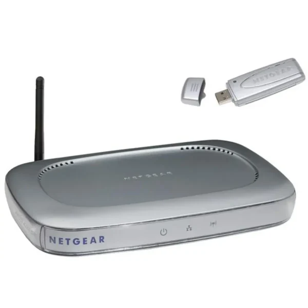 NETGEAR 54 Mbps WGR614 + 54 Mbps Wireless USB 2.0 Adapter WG111 wireless router