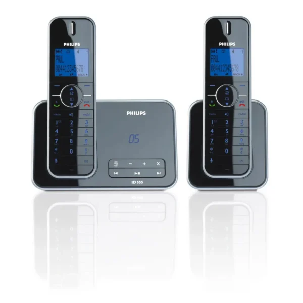Philips Design collection Cordless phone with answering machine ID5552B/05