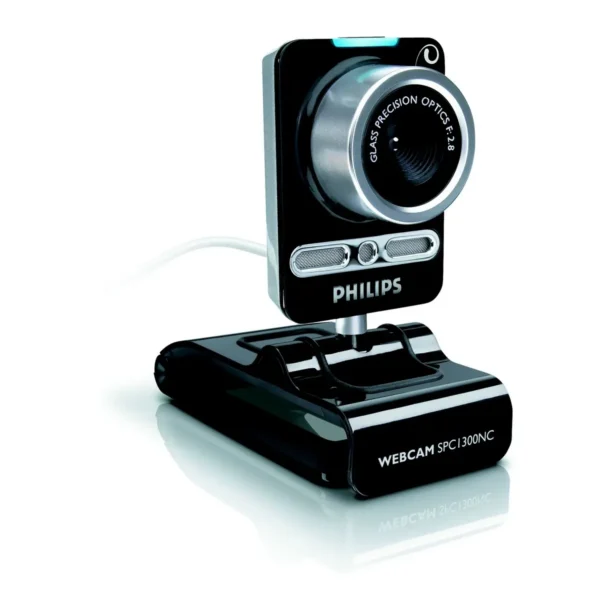 Philips SPC1300NC/27 webcam 1.3 MP USB 2.0 Black, Silver