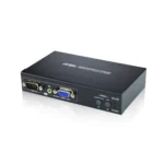 ATEN VE200R AV extender AV receiver Black