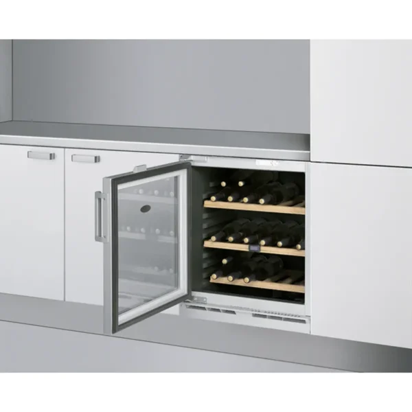 Whirlpool ARZ000W-LH wine cooler Built-in Silver 33 bottle(s)