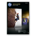 HP Advanced Glossy Photo Paper-25 sht/10 x 15 cm borderless