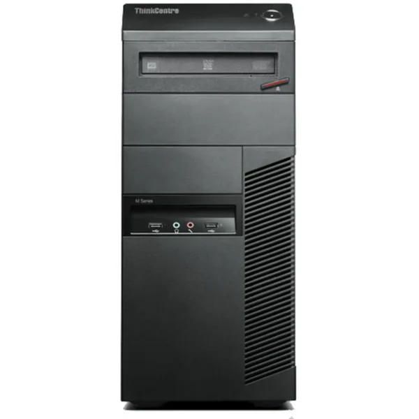 Lenovo ThinkCentre M81 Intel® Core™ i3 i3-2120 4 GB DDR3-SDRAM 500 GB HDD Windows 7 Professional Tower PC Black