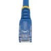 StarTech.com 20ft CAT6 Ethernet Cable – Blue CAT 6 Gigabit Ethernet Wire -650MHz 100W PoE RJ45 UTP Molded Network/Patch Cord w/Strain Relief/Fluke Tested/Wiring is UL Certified/TIA