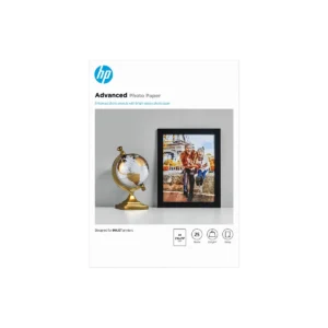 HP Advanced Photo Paper, Glossy, 250 g/m2, A4 (210 x 297 mm), 25 sheets