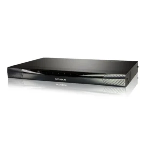 ATEN 8-Port Cat 5 High Density KVM switch Black