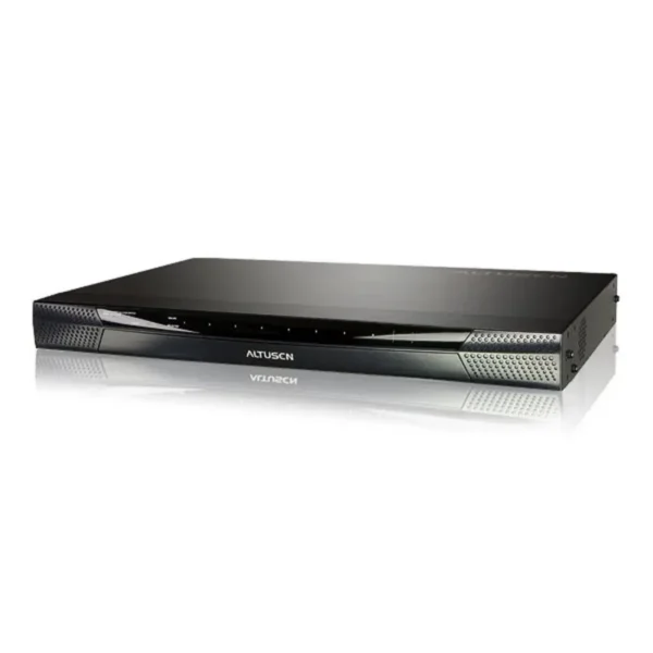 ATEN 8-Port Cat 5 High Density KVM switch Black