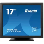 iiyama ProLite T1731SR-1 computer monitor 43.2 cm (17″) 1280 x 1024 pixels LED Touchscreen Tabletop Black