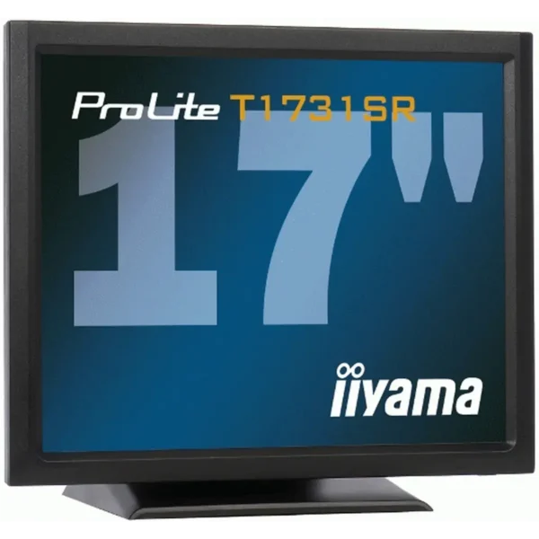 iiyama ProLite T1731SR-1 computer monitor 43.2 cm (17″) 1280 x 1024 pixels LED Touchscreen Tabletop Black