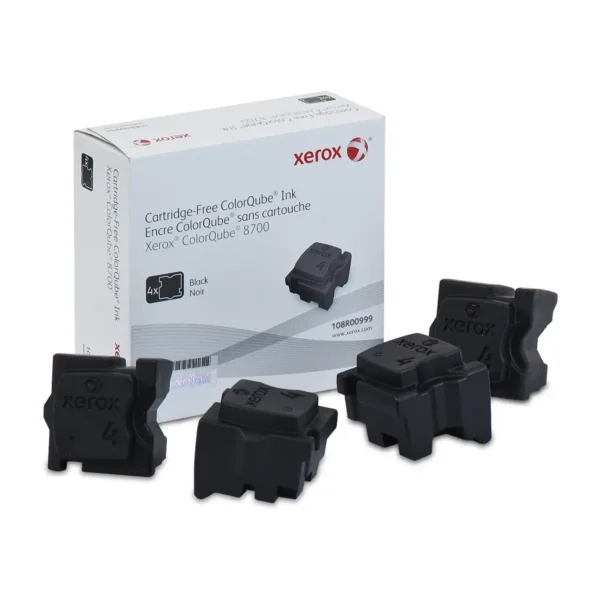 Xerox Genuine ColorQube 8700 / 8900 Black Solid Ink (9,000 pages) – 108R00999