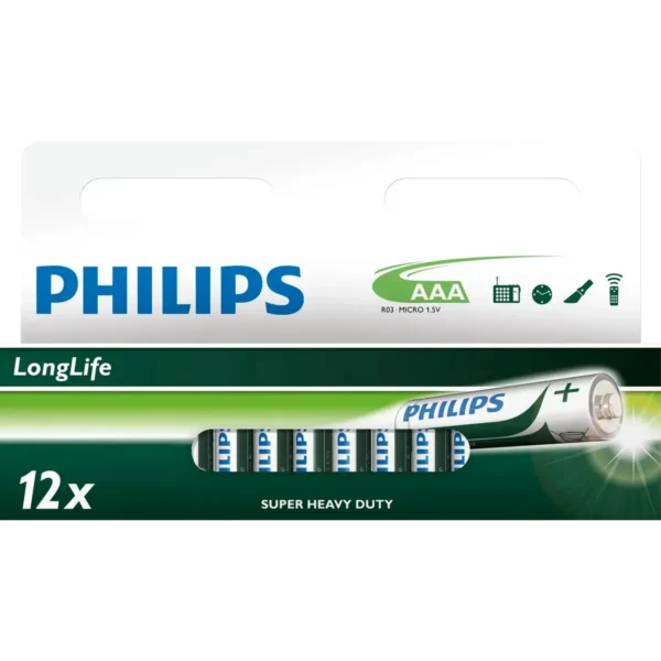 Philips LongLife Battery R03L12B/10