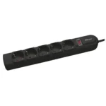 Trust Surge Guard Black 5 AC outlet(s)