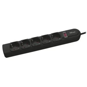 Trust Surge Guard Black 5 AC outlet(s)