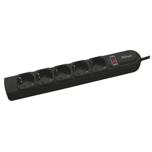 Trust Surge Guard Black 5 AC outlet(s)