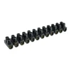 InLine Terminal Strip 6mm² 12 Port black 10 pcs.