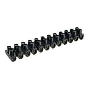 InLine Terminal Strip 6mm² 12 Port black 10 pcs.