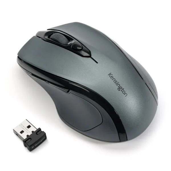 Kensington Pro Fit Mid-Size Wireless Mouse – Graphite Grey