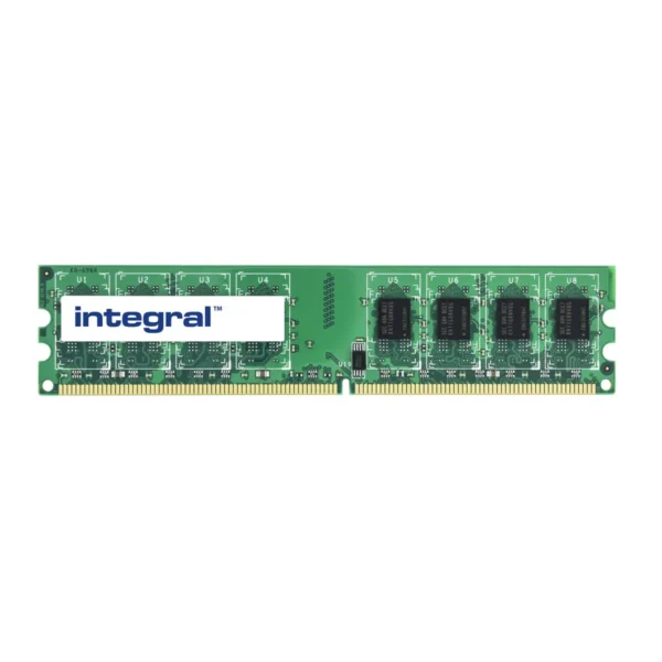 Integral 2GB PC RAM MODULE DDR2 667MHZ PC2-5300 UNBUFFERED NON-ECC 1.8V 128X8 CL5