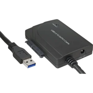 InLine USB 3.0 to SATA Adapter / Converter with Power Supply