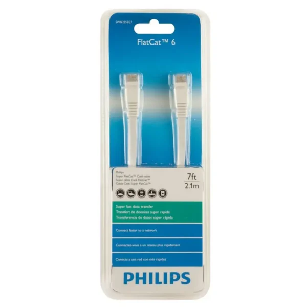 Philips Super FlatCat 6 networking cable SWN2355/27