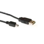 ACT USB 2.0 A male – USB mini B male 1,80 m