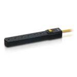 Philips SPS2060A/17 power extension 2.4 m 6 AC outlet(s) Black, Yellow
