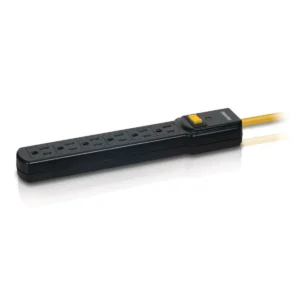 Philips SPS2060A/17 power extension 2.4 m 6 AC outlet(s) Black, Yellow
