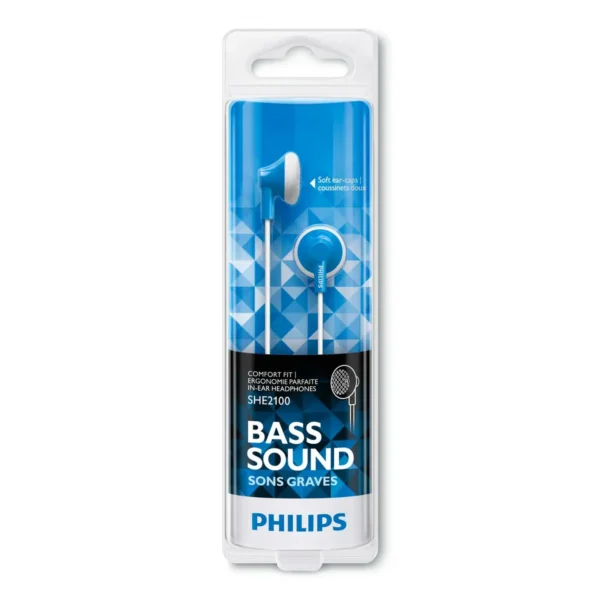 Philips In-Ear Headphones SHE2100BL/28