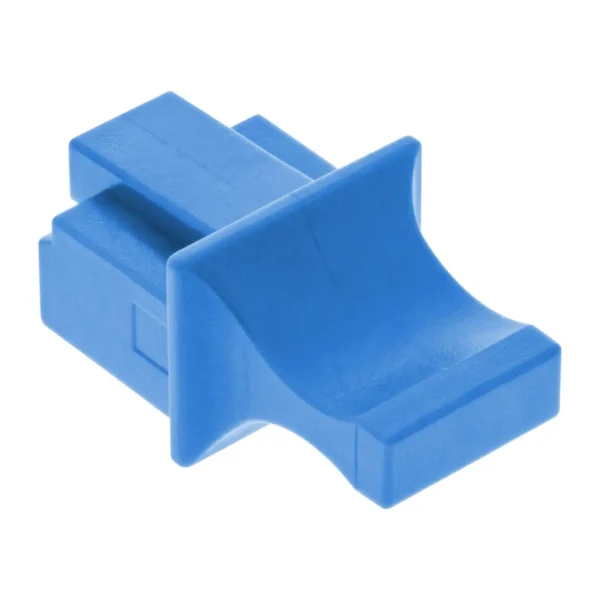InLine Dust Cover for RJ45 female, blue, 10pcs.
