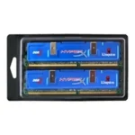 HyperX 1GB, 1000MHz, DDR2, Non-ECC, CL5 (5-5-5-15), DIMM 240-pin, 2.2V, CL5, Gold memory module