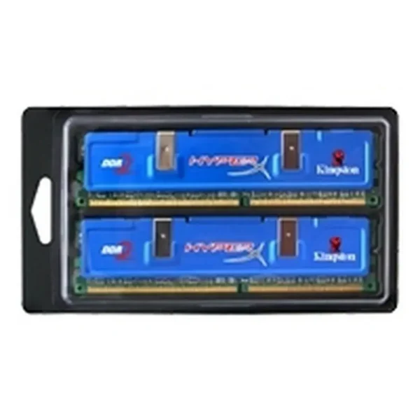 HyperX 1GB, 1000MHz, DDR2, Non-ECC, CL5 (5-5-5-15), DIMM 240-pin, 2.2V, CL5, Gold memory module
