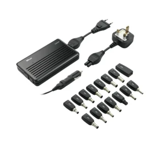 Trust 100W Slimline Multi Function Power Adapter power adapter/inverter Black