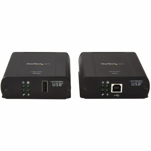 StarTech.com Newer version available USB2001EXT2NA: 1-Port USB 2.0 Ethernet Extender – Up to 330ft(100m) Extension Over Cat5/Cat6 -Industrial USB Over UTP Repeater