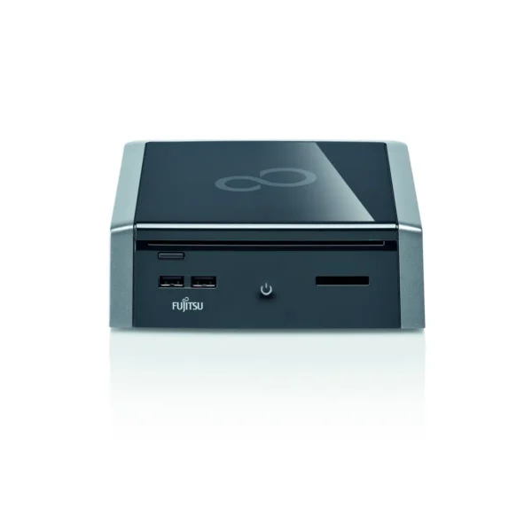 Fujitsu ESPRIMO Q1510 Intel® Core™ i3 i3-330M 1 GB DDR3-SDRAM 320 GB Intel® HD Graphics Windows 7 Home Premium Small Desktop PC Black, Grey
