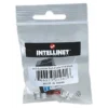Intellinet Keystone Jack, Cat5e, UTP, Punch-down, Black