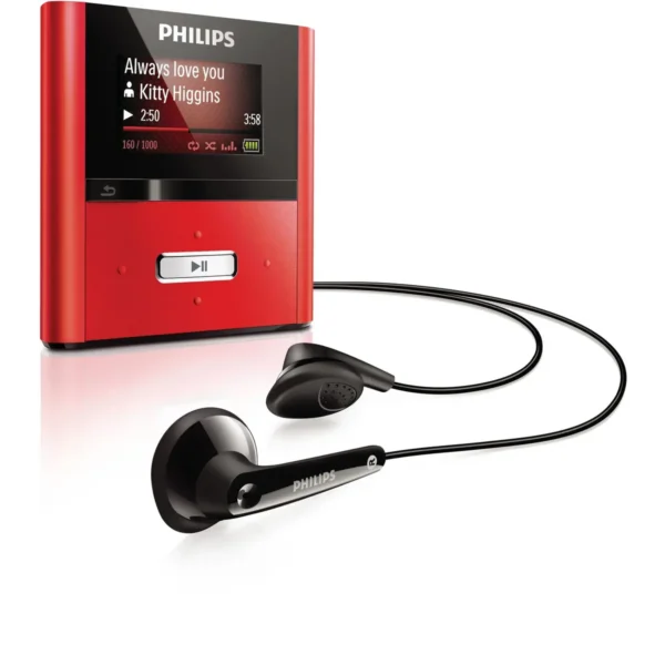 Philips GoGear SA2RGA02R/97 MP3/MP4 player MP3 player 2 GB Red